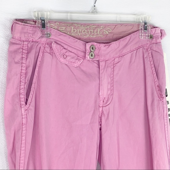 new-z Brand SuperSoft DistressedCotton Flare Pants - Picture 3 of 8